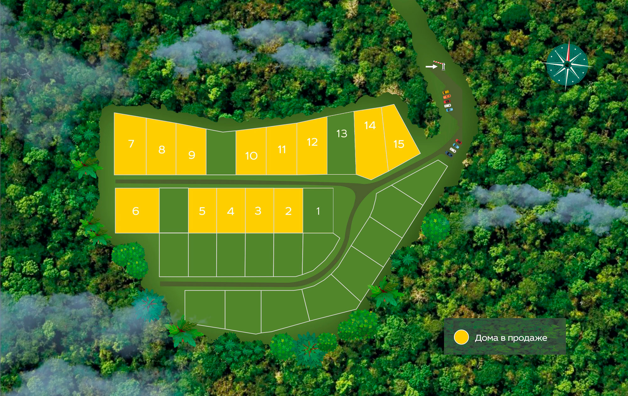 Генплан посёлка